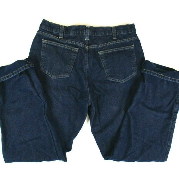 Hathaway Denim Fleece Lined Jeans Men's Size 36 x 34 Heavyweight Outdoor Pants - Picture 4 of 12